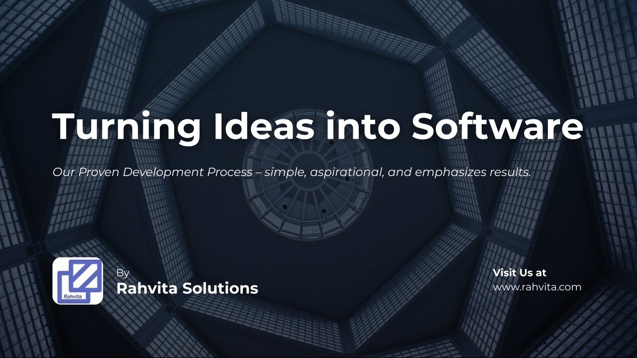 ReactCoders's tweet card. In today’s fast-paced digital world, businesses need software solutions that are not just functional but tailored precisely to their unique needs. At Rahvita Solutions , we’ve refined a structured...