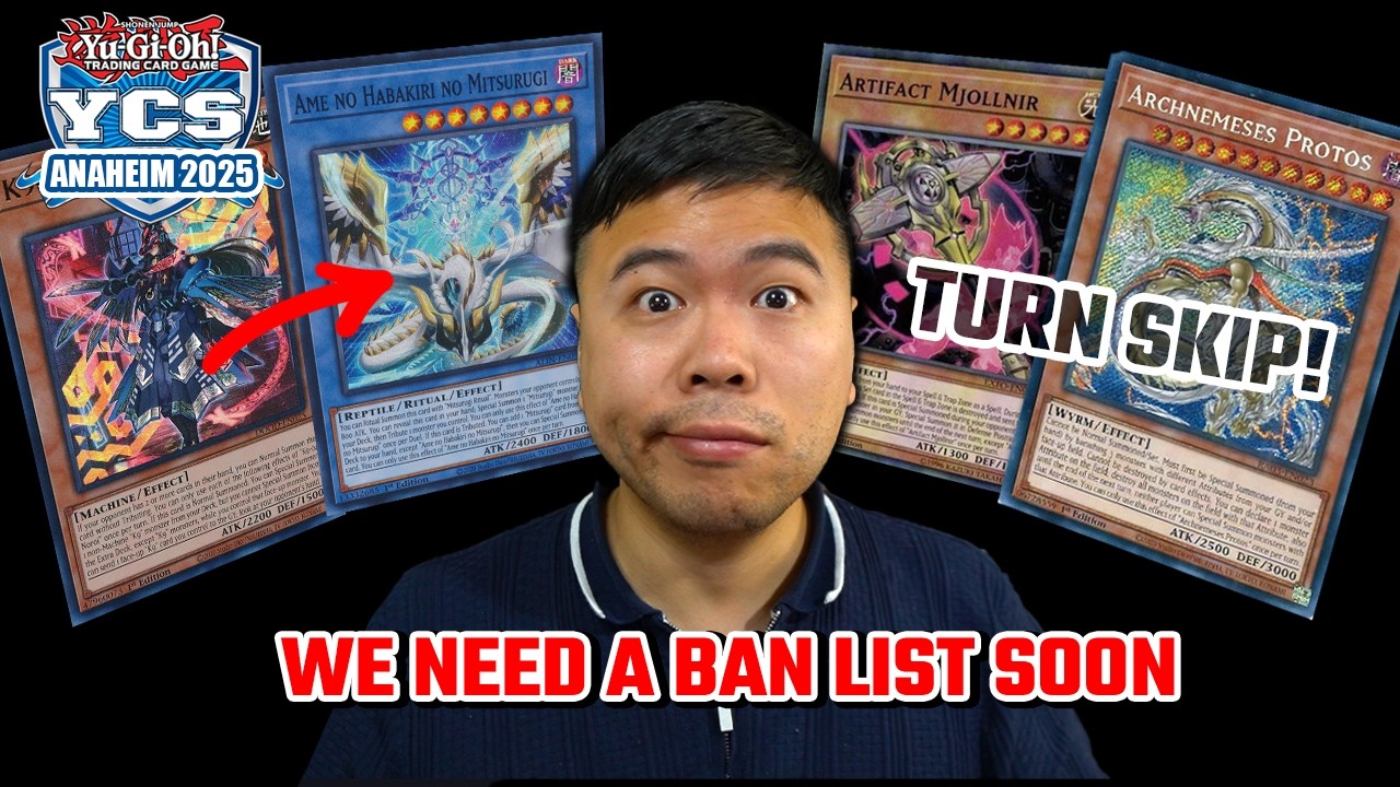 mst_tombox's tweet card. Can we get a ban list soon? YCS Anahiem Trend Breakdown! Top Deck |...