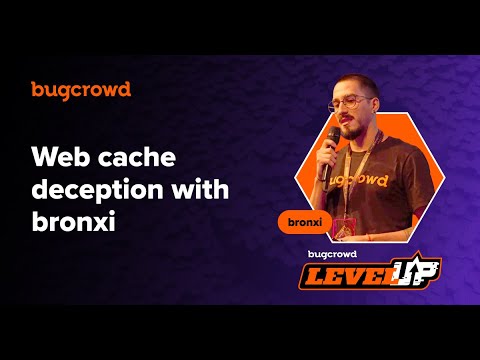 Bugcrowd's tweet card. Web cache deception [Spanish - English subtitles]