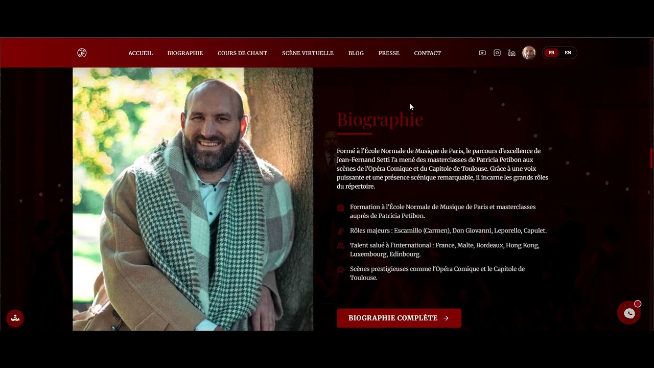 ReactiveTech's tweet card. 👉 Créer un site internet moderne et professionnel – Exemple avec...