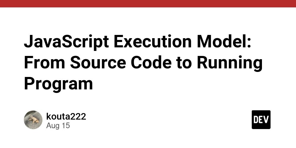 kouprogramming's tweet card. JavaScript doesn’t just “run” your code instantly — it goes through a series of steps inside the...