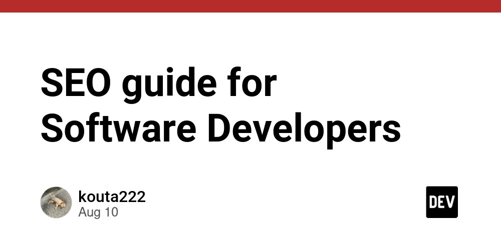 kouprogramming's tweet card. "When I was assigned to the SEO project, I thought: ‘I build features, I fix bugs — why do I need to...
