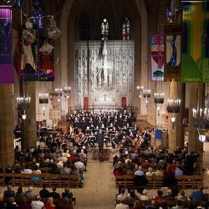 WebsterUNews's tweet card. Celebrate the holidays with Webster University! Join us for this free holiday concert featuring the Webster University Orchestra and Webster University Choral Ensembles.