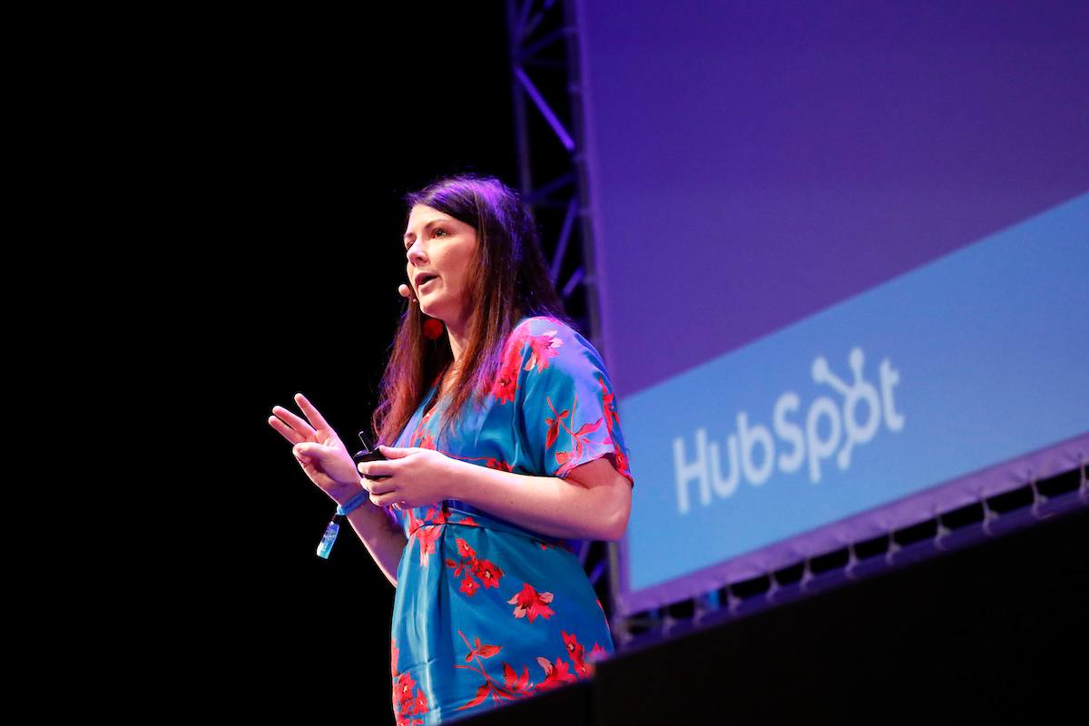 siliconrepublic's tweet card. Speaking at Inspirefest 2018, HubSpot chief people officer Katie Burke spoke about the gender gap and how we can improve female career paths.