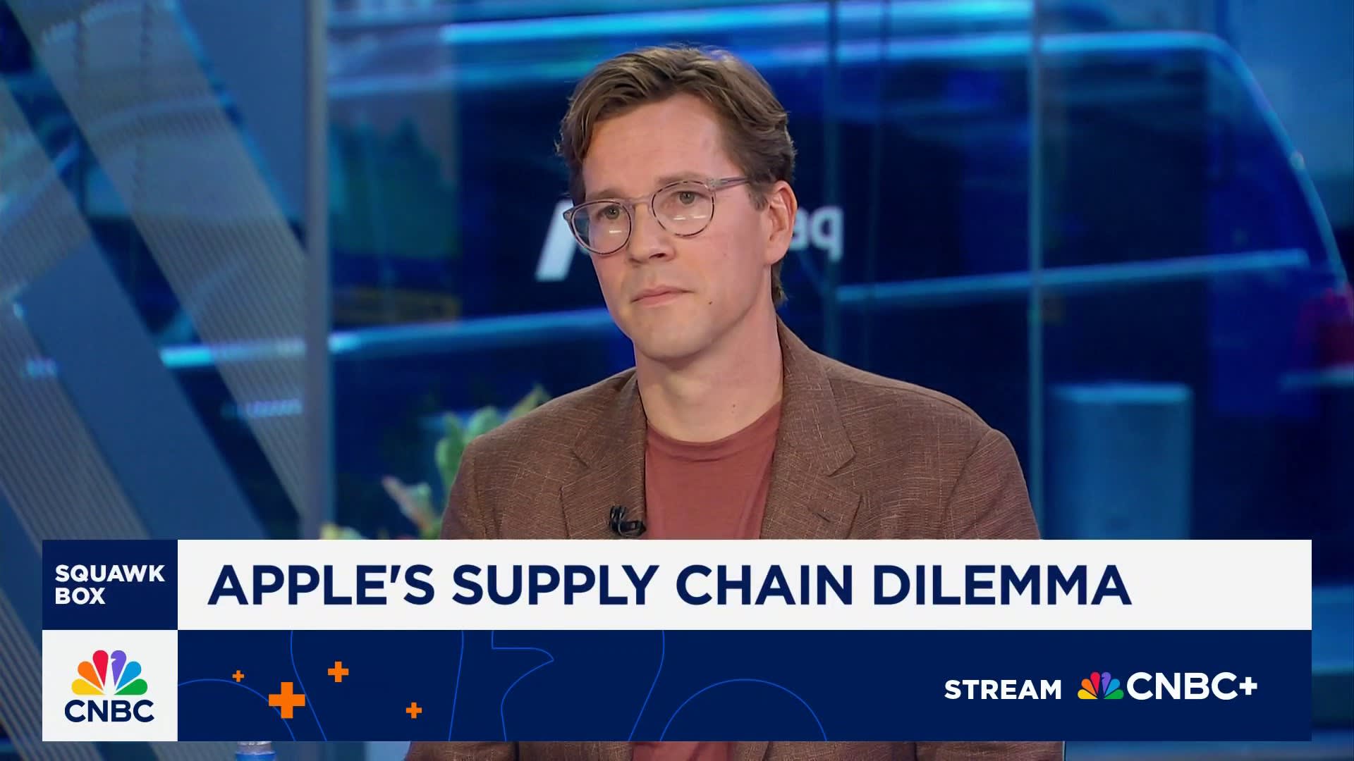 PatrickMcGee_'s tweet card. Patrick McGee, ‘Apple in China’ author, joins 'Squawk Box' to discuss Apple's supply chain dilemma in China, moving the company's supply chain to India, and more.