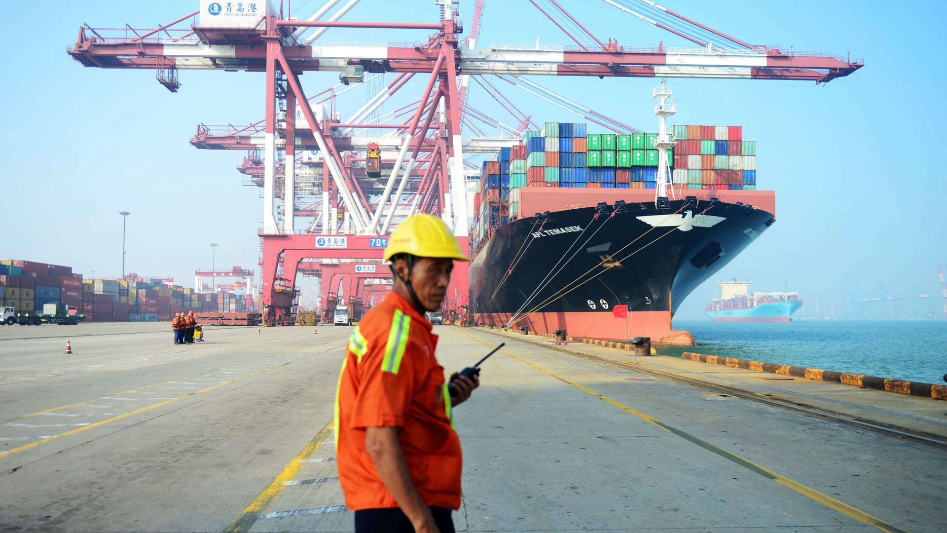 CNBC's tweet card. Industry watchers said desperate companies wait weeks for containers and pay premium rates to get them, causing shipping costs to skyrocket.