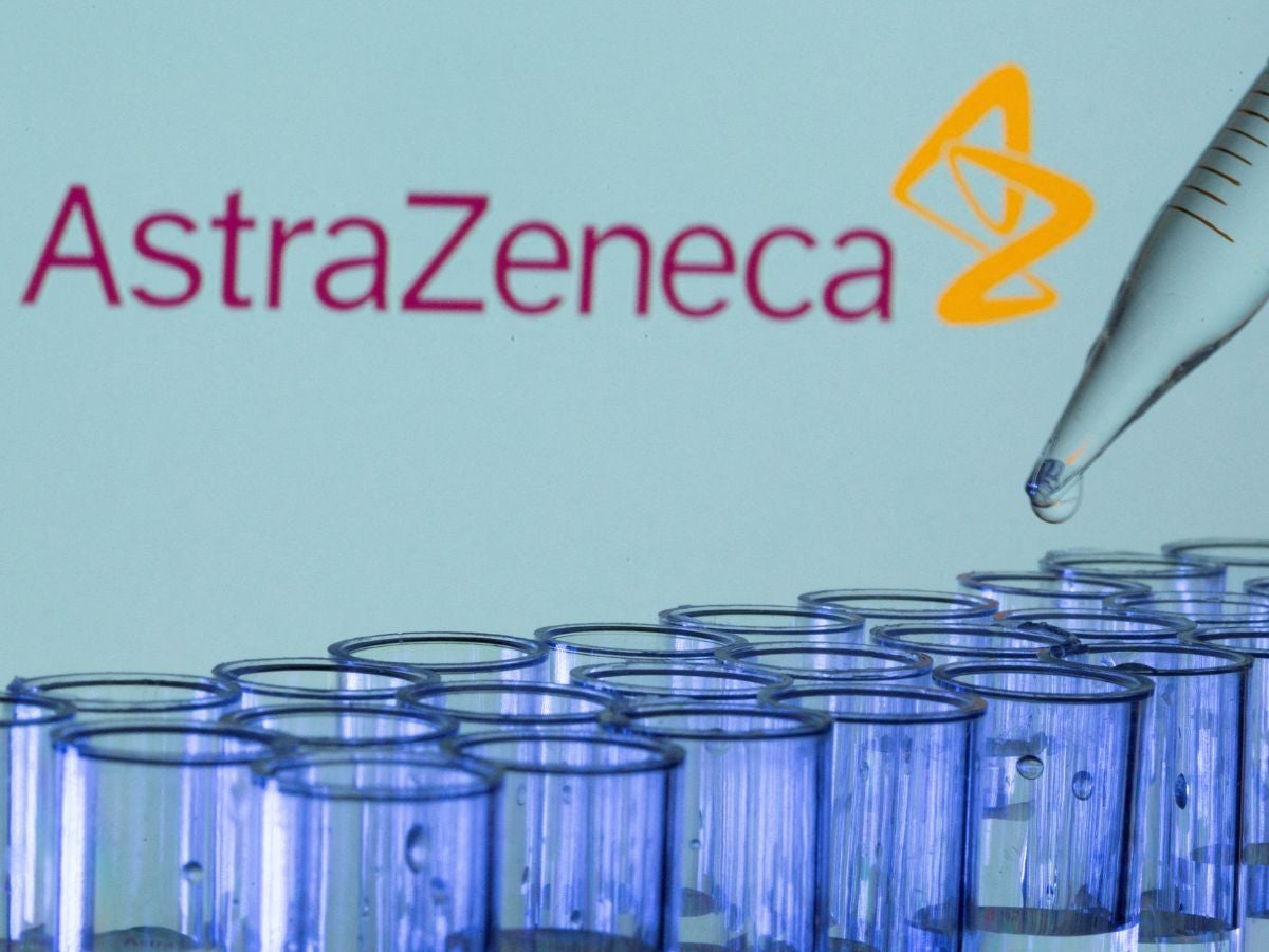 DineroEnImagen's tweet card. AstraZeneca obtendrá derechos exclusivos para desarrollar terapias dirigidas a trastornos relacionados con el sistema inmunitario