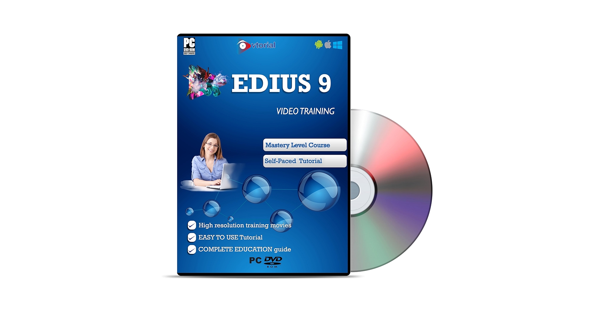 DealsinIND's tweet card. The pack is having DVD with 50+ Long Videos of EDUS 9 . When an editor has to wait for technology, creativity suffers. EDIUS Pro 9 means more formats and more resolutions in real time for the ability...