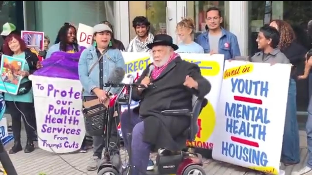 fightbacknews's tweet card. Chicago, IL - Over 100 Chicagoans rallied outside the offices of Google and Valor Equity Partners in the West Loop on Saturday, October...
