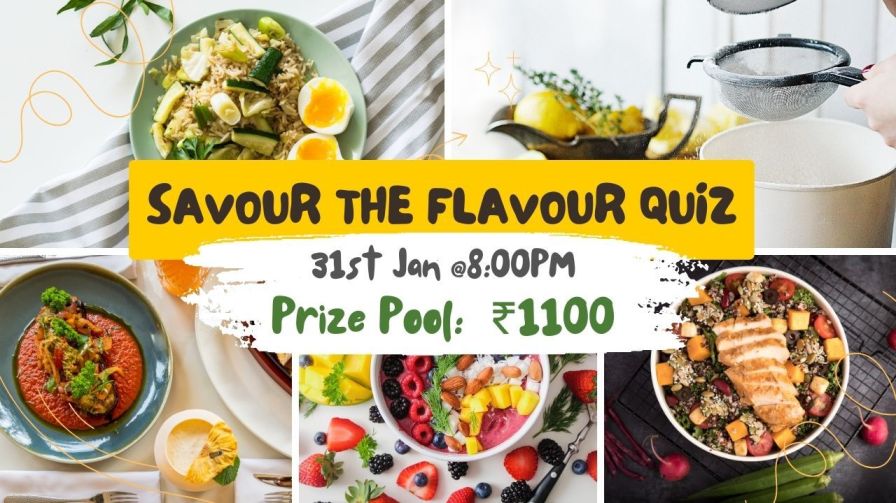 SDK4551's tweet card. Savour the Flavour Quiz: A delightful exploration of culinary knowledge that combines taste and trivia. Immerse yourself in a world where taste meets trivia. From spices that dance on your taste buds...