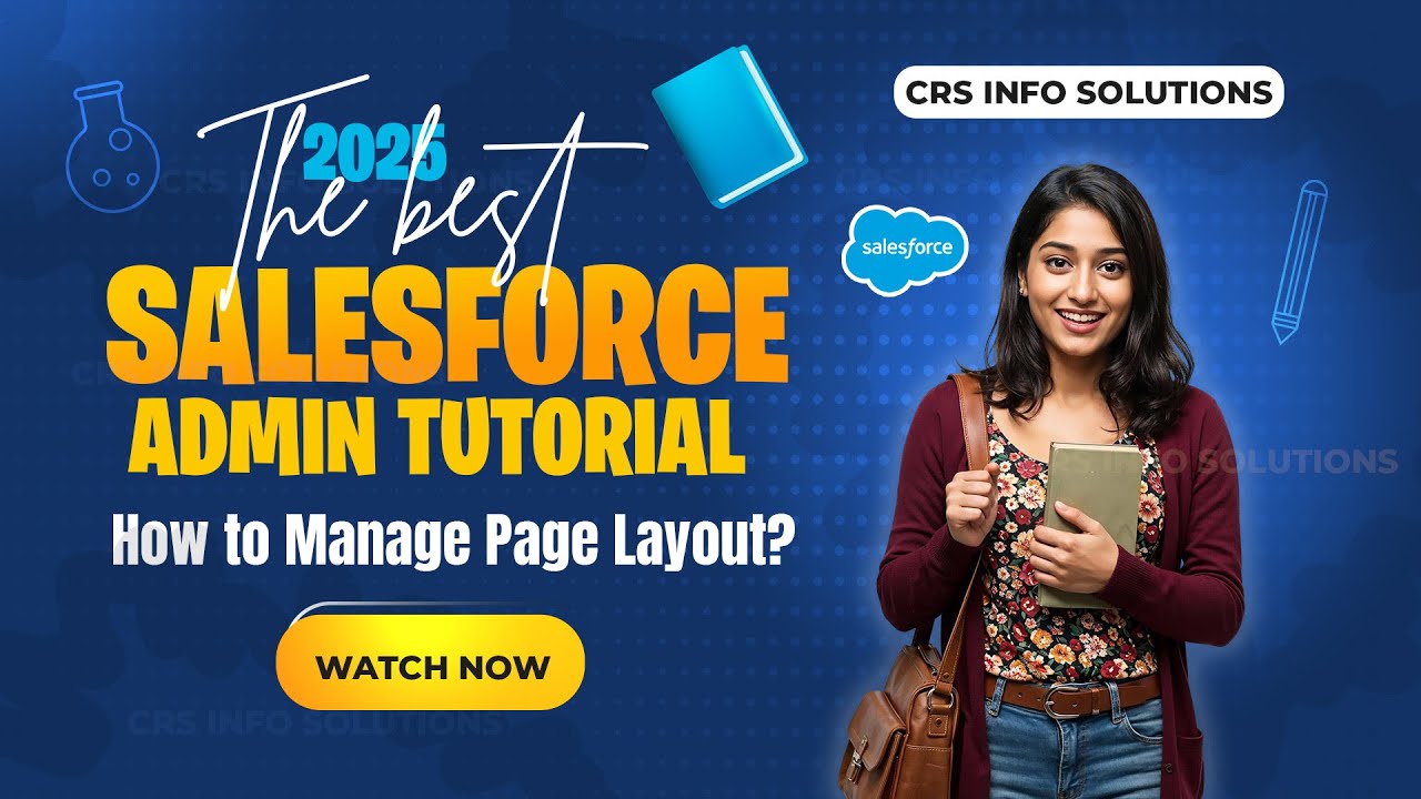 crsinfosolution's tweet card. 🔥 How to Manage Page Layout in Salesforce? | Salesforce Admin...