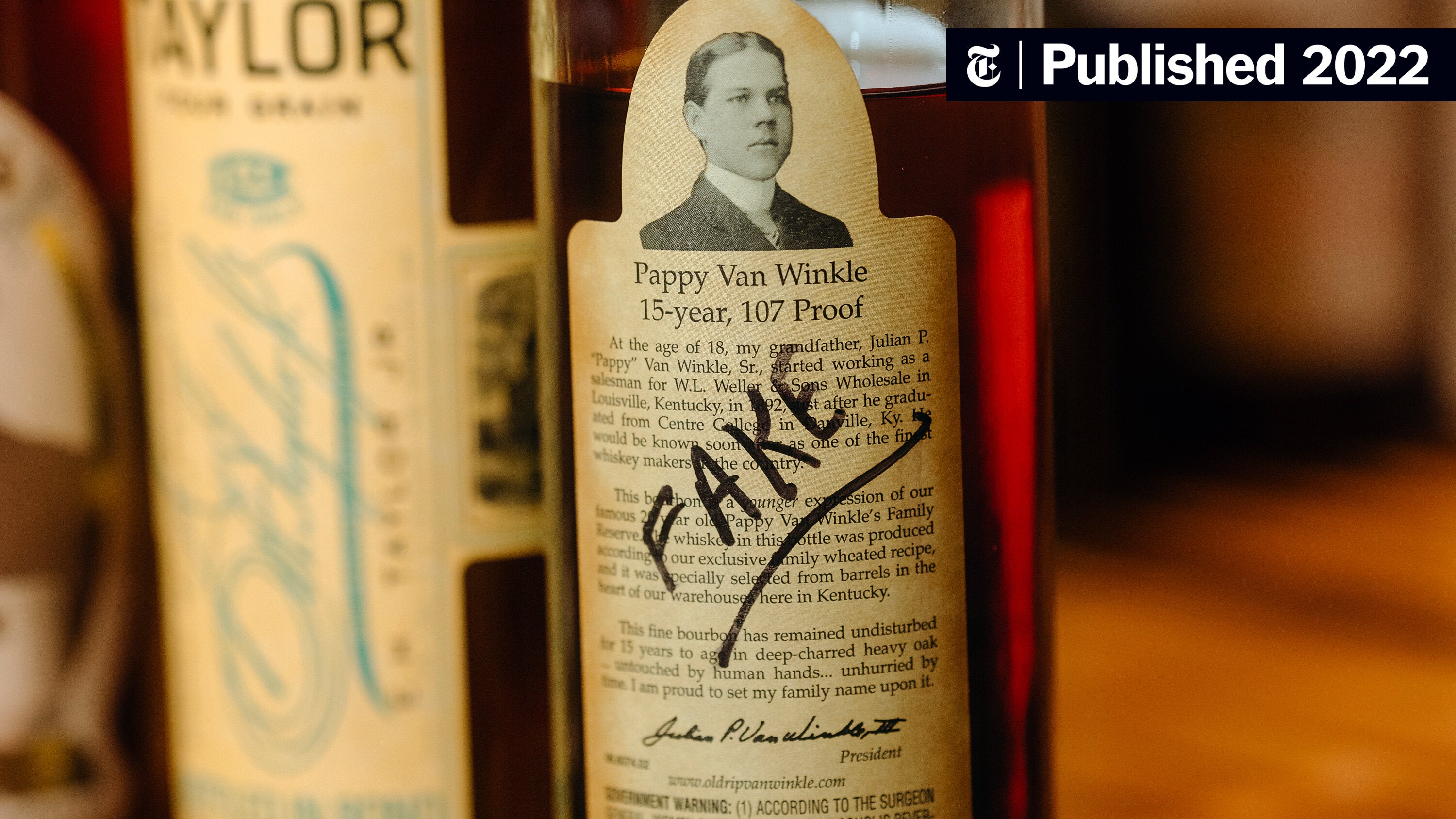 nytcooking's tweet card. Counterfeiting — filling luxury bottles with cheap liquor — has hit American whiskey hard as sky-high prices raise the payoff for scammers.