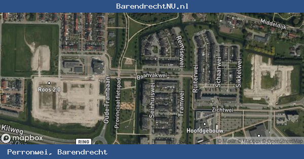 Spoedrit ambulance naar Perronwei, Barendrecht