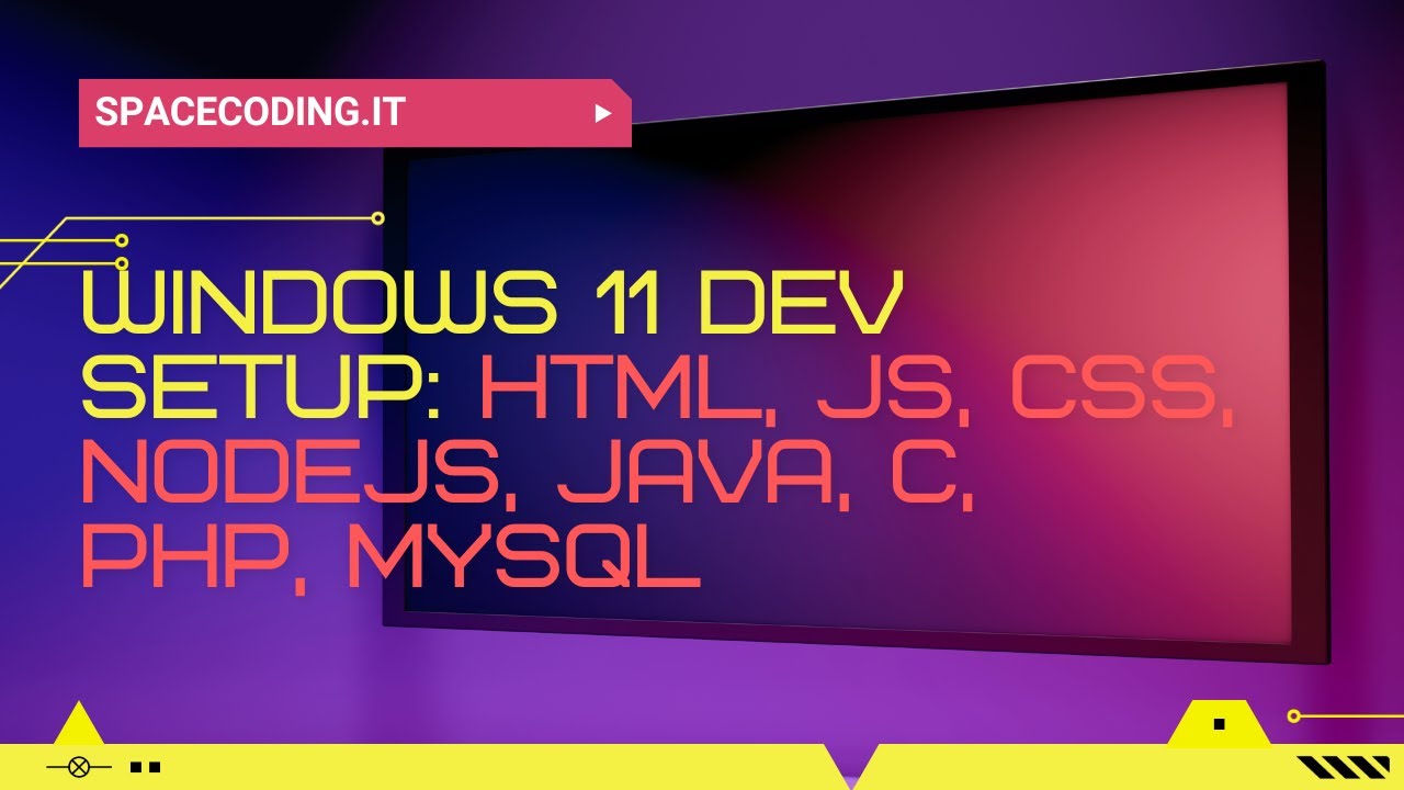 SpaceCodingX's tweet card. Windows 11 Dev Setup: HTML, JS, CSS, NodeJS, Java, C, PHP, MySQL