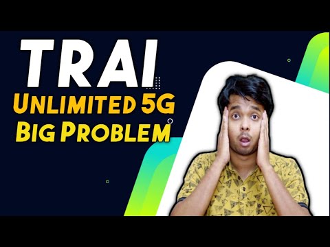sumandas96's tweet card. TRAI Is in Big Problem With Unlimited 5G Offering by Jio And Airtel