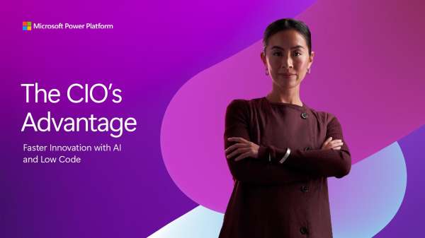 FLComputerTech's tweet card. As organizations scale low-code adoption, IT leaders face pressure to empower employees without losing visibility. This eBook, "The CIO's Advantage: Faster Innovation with AI and Low Code", highlig...