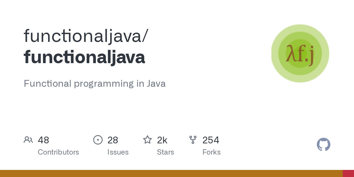 biboudis's tweet card. Functional programming in Java. Contribute to functionaljava/functionaljava development by creating an account on GitHub.