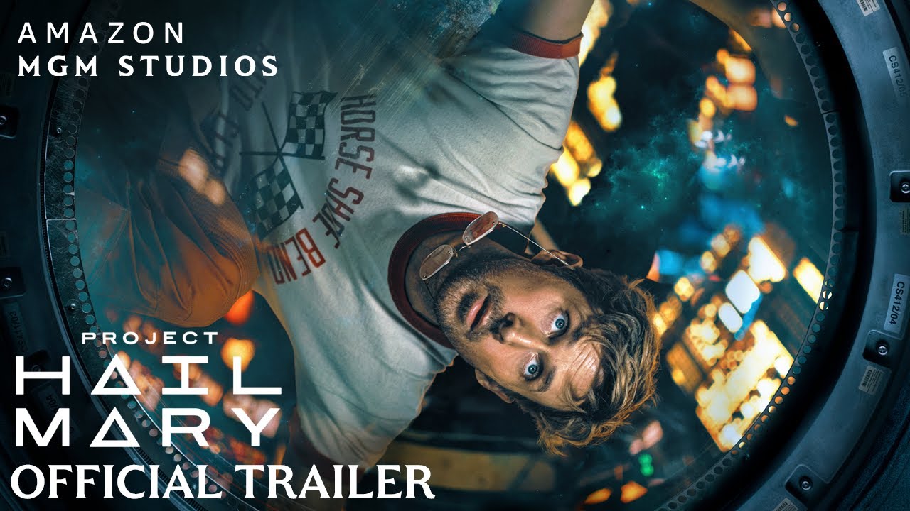 andyweirauthor's tweet card. Project Hail Mary - Official Trailer
