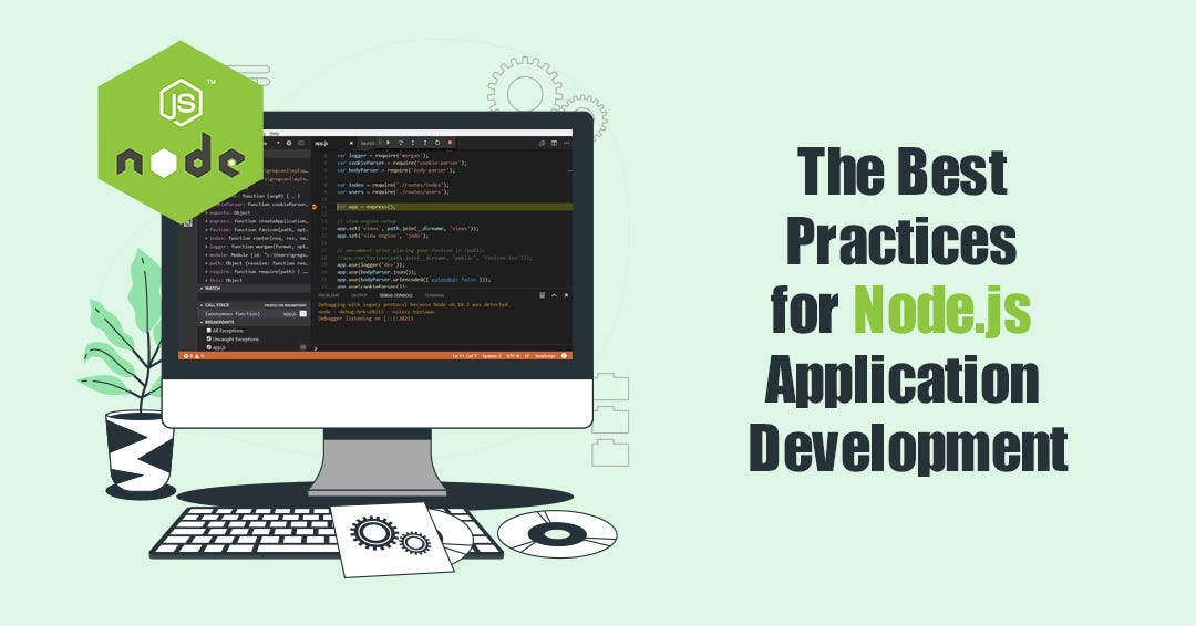 CleffexDigital's tweet card. This article examines various aspects of Node.js architecture and analyzes the best practices for exceptional Node.js web application…
