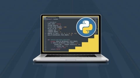 subhamchand04's tweet card. Beginner to Expert Python.Start from the Python basics and go all the way to creating your own applications and games!