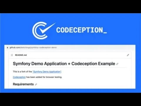 mergephp's tweet card. Behavior Driven Development and Browser Testing using Codeception