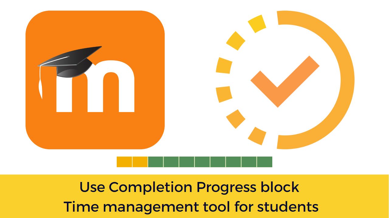 TheLMSDaily's tweet card. Completion Progress Block is one of the most popular Moodle plugins in the official plugins directory. It is defined as a time-management tool for students. In this post, we will see how you can...
