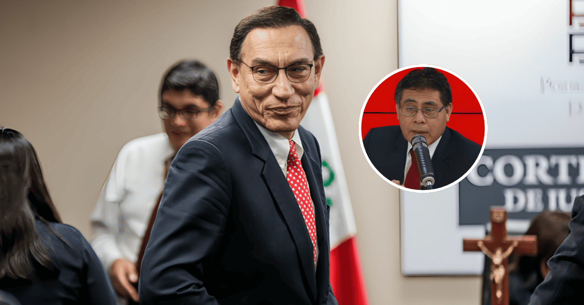exitosape's tweet card. El fiscal Germán Juárez Atoche objetó que el expresidente Martín Vizcarra realice campañas con miras al 2026 sabiendo que se encuentra inhabilitado para postularse.