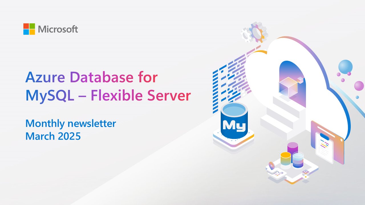 AzureWeekly's tweet card. Learn about the latest updates and announcements related to Azure Database for MySQL - Flexible Server and find out about our upcoming feature roadmap in...