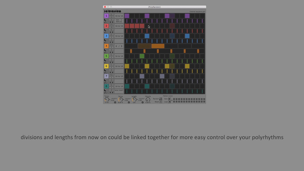 encoderaudio's tweet card. UPDATE - Polyrandom 4