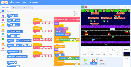 ProgramoErgoSum's tweet card. Aprendiendo el paradigma de la programación orientada a objetos o POO, con Scratch 3.0.
