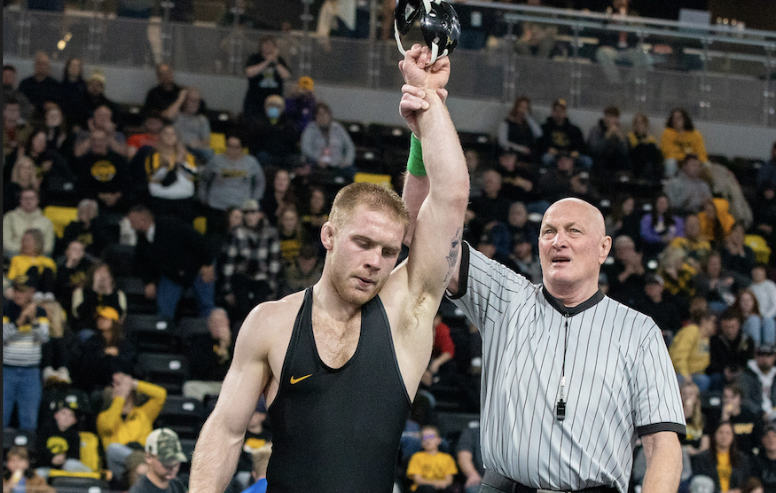 rossbchek's tweet card. It's January, which means Big Ten wrestling season has finally arrived. The second ranked ...