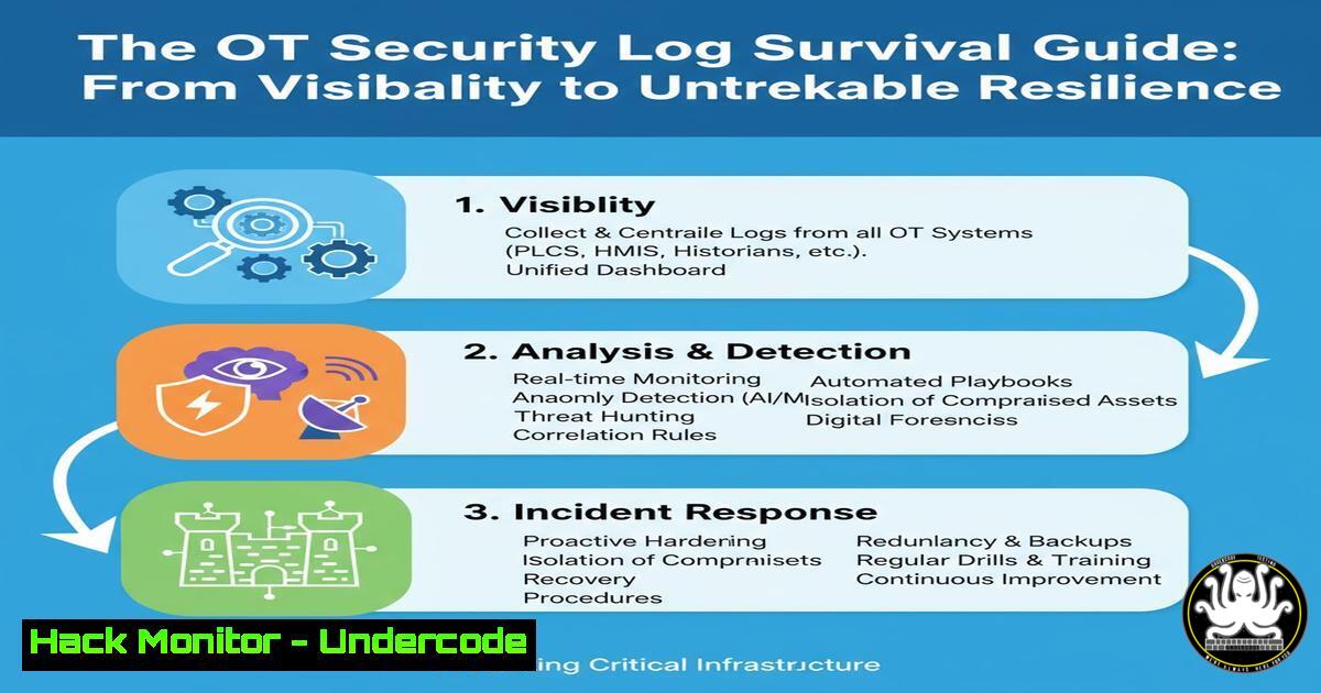 UndercodeUpdate's tweet card. The OT Security Log Survival Guide: From Visibility to Unbreakable Resilience - "Undercode Testing": Monitor hackers like a pro. Get real-time updates,