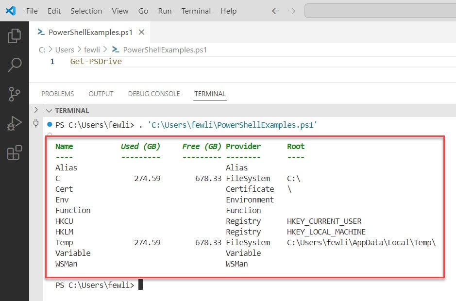 PowerShellFAQs's tweet card. Learn how to list drives in PowerShell using Get-PSDrive Cmdlet and also how to list drives on remote computers using PowerShell, etc.