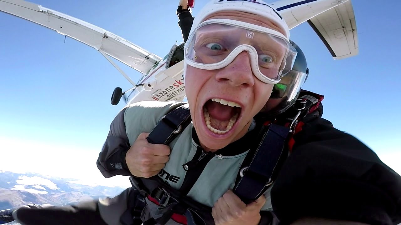 Springboard_Inc's tweet card. Skydiving over Queenstown with NZONE Skydive