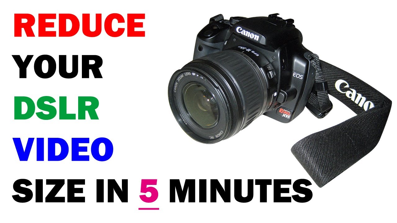 Knowledgeidea's tweet card. How to Reduce DSLR Video Size Within HD Quality