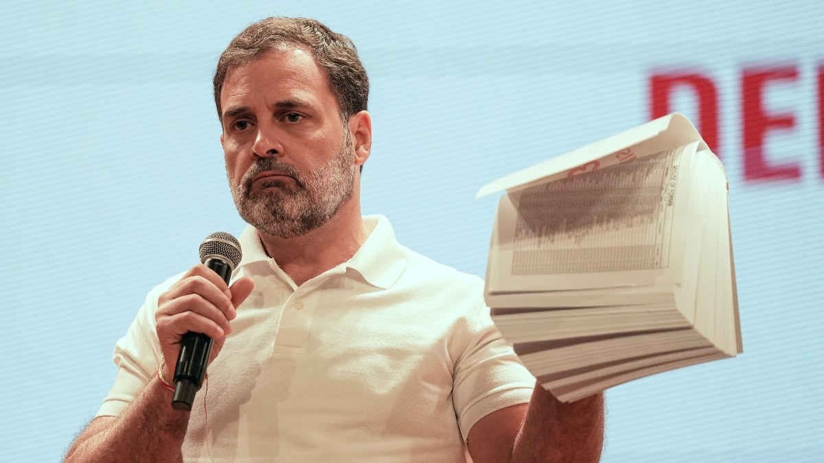 IndiaToday's tweet card. After Rahul Gandhi’s explosive vote fraud claims, India Today’s ground check in Bengaluru Central found 80 voters registered at a 10-15 sq ft house in Muni Reddy Garden. The current occupant denied...