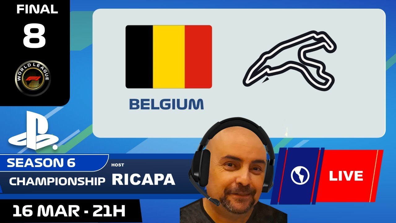 hackerpex's tweet card. S6R8 - GP DA BÉLGICA - SPA-FRANCOCHAMPS- PS CHAMPIONSHIP - WORD...