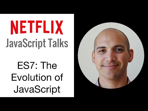 EcmaScript7's tweet card. Netflix JavaScript Talks - Version 7: The Evolution of JavaScript