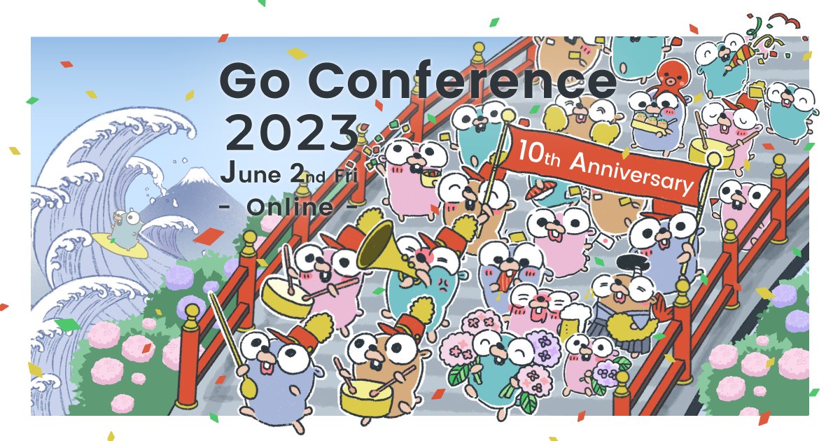 glassmonekey's tweet card. Go Conference is a conference for Go programming language users.