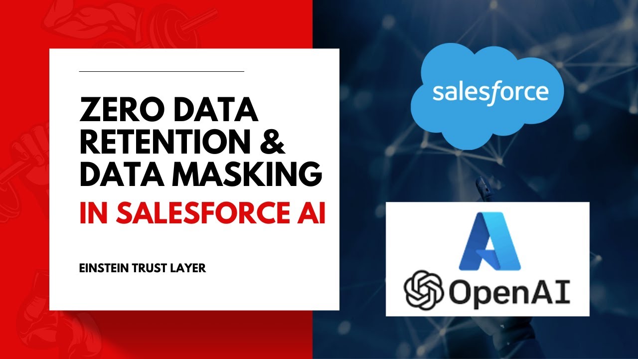 aspprogrammer's tweet card. Salesforce Zero-Data Retention & Data Masking in Einstein Trust...