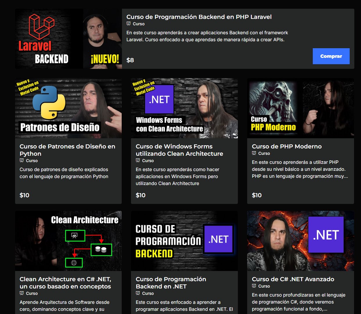 powerhdeleon's tweet card. Cursos de Programación enfocados a conceptos, cursos hechos por Héctor de León del canal hdeleon.net