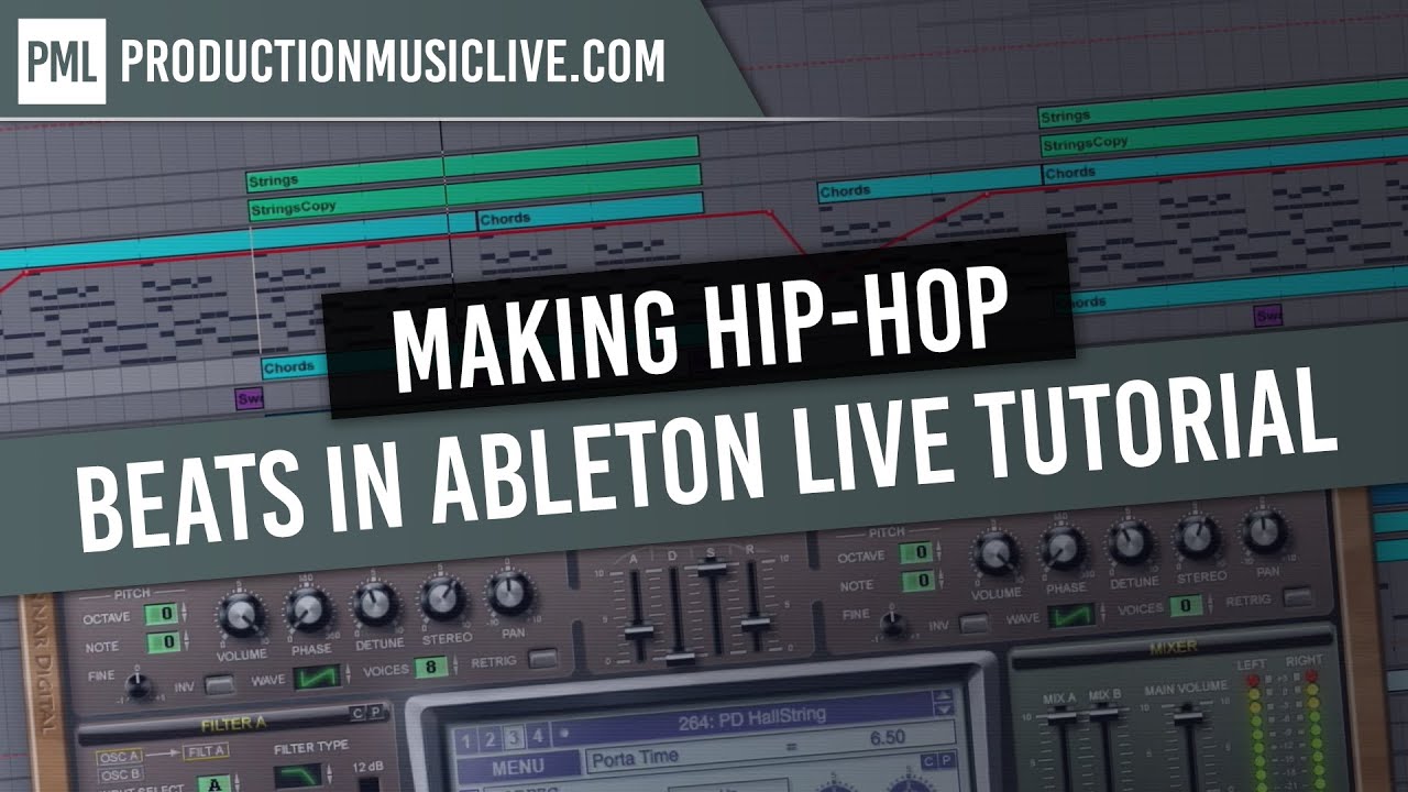 BeatTutorial's tweet card. Making Hip Hop Beats in Ableton Live Tutorial Rap RnB Black Old...