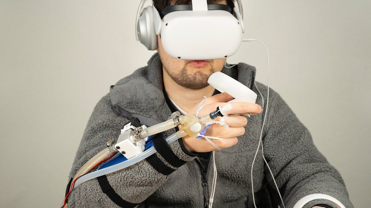 TechXplore_com's tweet card. Increasingly sophisticated computer graphics and spatial 3D sound are combining to make the virtual world of games bigger, badder and more beautiful than ever. And beyond sight and sound, haptic...