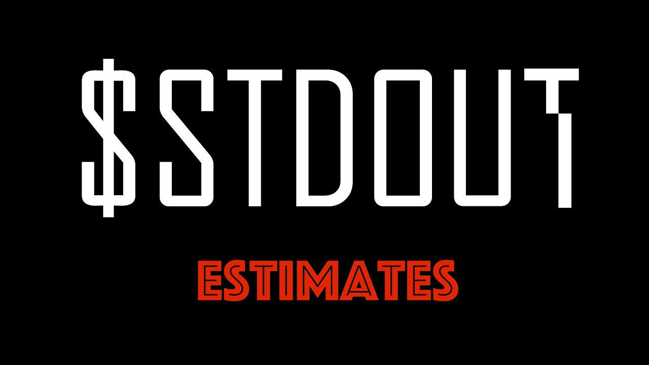 codeFiendio's tweet card. $stdout - Estimates
