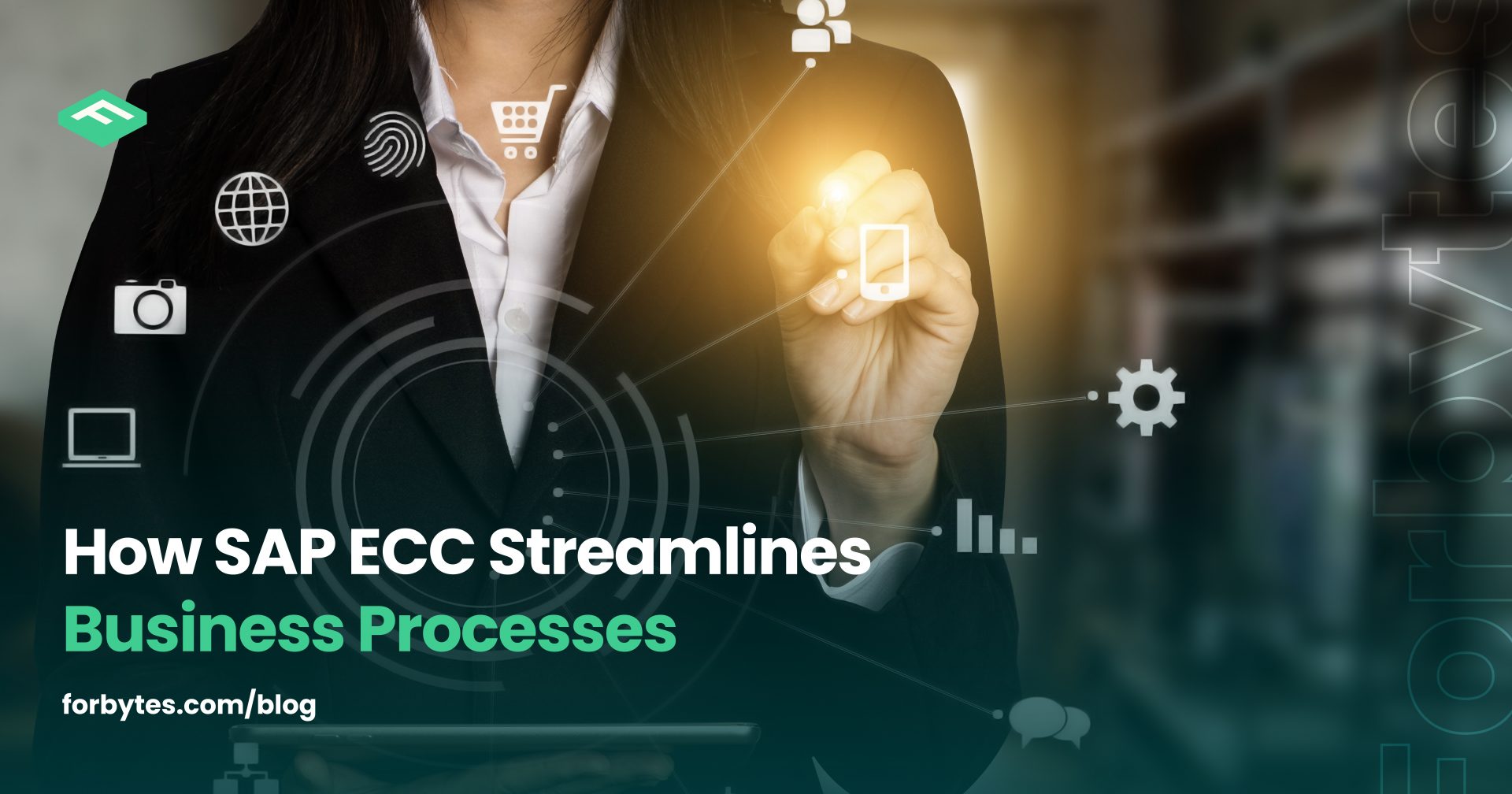 Forbytes1's tweet card. Looking to drive business processes, but don’t know where to start? We offer the implementation of SAP ECC to assist in better resource planning.