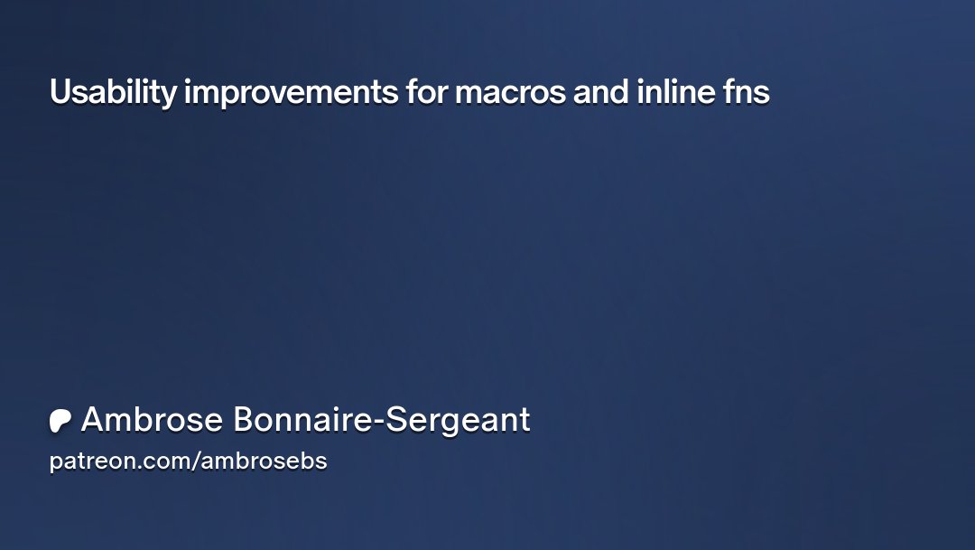 ambrosebs's tweet card. Get more from Ambrose Bonnaire-Sergeant on Patreon