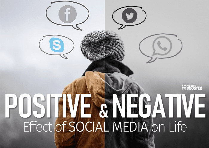 ProBlogBooster's tweet card. What is impact of social media sites on society/youth? Social media has great influence in every aspect of our lives; sometimes positive and sometimes