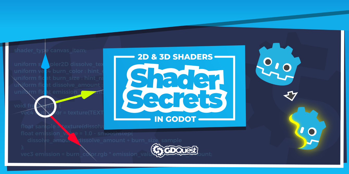 githubgod's tweet card. A large library of free and open-source shaders for the Godot game engine. Here, you'll get 2D and 3D shaders with playable demos. - gdquest-demos/godot-shaders