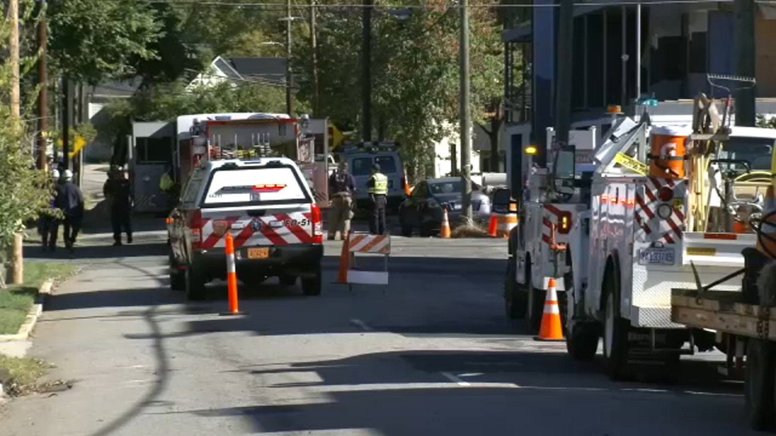 ABC11_WTVD's tweet card. Three separate gas leaks happened in Durham on Tuesday morning, including one that caused an elementary school to evacuate.