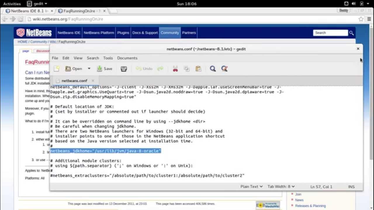 Java_Buddy's tweet card. netbeans.conf to set netbeans_jdkhome